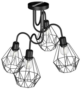 Lustră aplicată BERGEN 4xE27/60W/230V