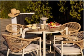 Corp de iluminat pentru exterior LED de masă/portabil cu USB ø 18 cm Ramsey – House Nordic