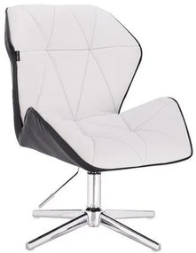 HR212CROSS SCAUN ALB ȘI NEGRU