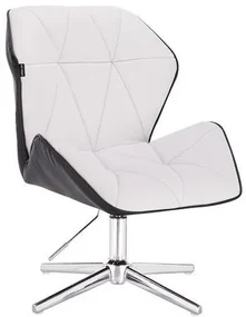 HR212CROSS SCAUN ALB ȘI NEGRU