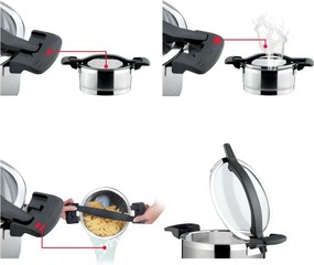 Tescoma Cratiță cu capac ULTIMA, 24 cm, diam. 24 cm