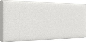 HOMCOM Tăblie montată pe perete pentru pat, 160 x 10 x 60 cm, husă textilă, alb crem | Aosom Romania