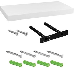 Stilista Raft de perete Volato, 30 cm, alb