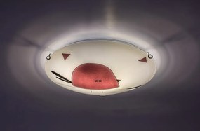 Aplica camera copii motiv pasare mov Fowly