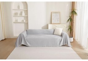Husă gri deschis pentru canapea cu 3 locuri Talo – Filumi