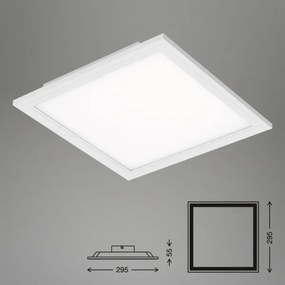Plafonieră LED SIMPLE LED/12W/230V Briloner 7191-016