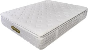 Saltea Ortopedica, Dakota, 160x200x34 cm, Arcuri Pocket, 5 cm spuma Memory, 7 Zone de Confort, fermitate medie