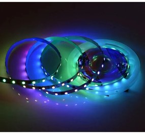 Bandă LED Digitală RGB 14.4W/m 10m/Rolă 24V