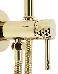 Baterie bideu Lungo Loop Diamond auriu