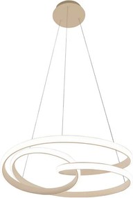 Lustră LED suspendată pe cablu RIBBON LED/42W/230V bej