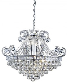 Lustra cristal design LUX Bloomsbury 6L 5046-6CC SRT
