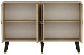 Dulap Ahart Sapphire Oak and Gold