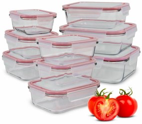 Set de 9 recipiente din sticlă ClassbachC-FHD 4011 G