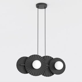 Lustră pe cablu UMBRA 4xG9/8W/230V neagră