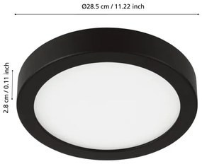 Eglo 98847 - Corp de iluminat LED dimmabil pentru baie FUEVA-Z LED/19,5W/230V IP44