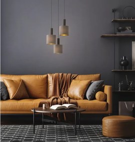 Eglo 97684 - Lustră pe cablu CONCESSA 1 3xE27/60W/230V