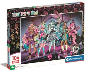 Monster High Glam Squad Puzzle Clementoni cu 104 piese