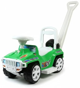 Masinuta copii si bebe NOVOKIDS™ My first SUV Car XXL , Lungime 85 cm, Maner de impins pentru parinti detasabil, Functie trotineta fara pedale,