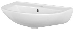 Lavoar suspendat alb 50 cm, asimetric, Cersanit President 500x435 mm