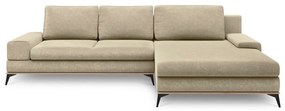 Colțar extensibil cu șezlong pe partea dreaptă Windsor &amp; Co Sofas Planet, bej