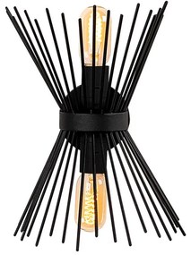 Aplica Elefant 892OPV1203, Metal, 23x16cm, Design elegant, Negru