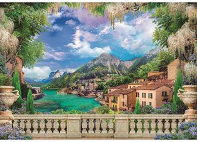 Orașe Lush Terrace Peisaj puzzle Clementoni 3000 de piese