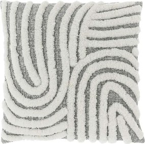 Perna decorativa CATY 45x45 cm, gri inchis