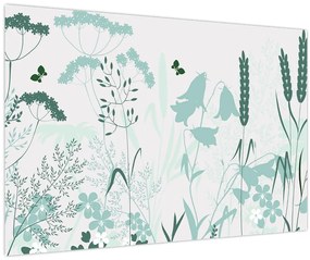 Tablou - Vector pajiște (90x60 cm)