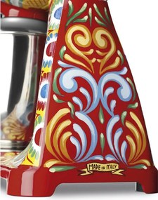Mixer planetar SMEG Dolce & Gabbana SMF03DGEU, 800 W, 4,8 l, 10 viteze, Functie de pornire treptata, Multicolor