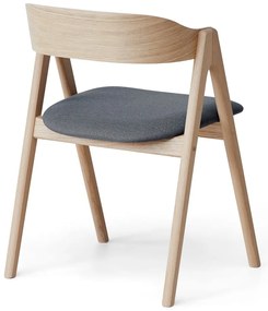 Scaun din lemn de fag Findahl by Hammel Mette, natural-gri