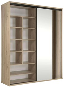Dulap de haine Claudi 14 (Stejar artisan). 1055497