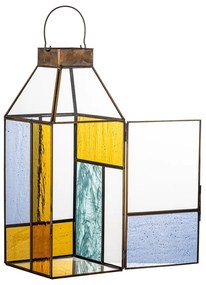 Felinar din sticlă (înălțime 38 cm) Drew – Bloomingville