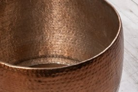 Masuta Living eleganta din metal Optik 80cm cupru A-38395 VC