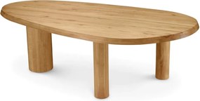 Masa dining din lemn design LUX Prelude, Reclaimed oak