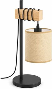 BRILAGI - Lampă de masă NUBILA 1xE27/40W/230V maro/negru/maro deschis