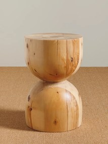 Masuta laterala, din lemn reciclat, Diabolo