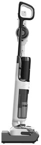 Aspirator vertical fara fir Tineco Floor One Switch S6 Stretch Plus 5in1, 21000 Pa, Uscat/umed, Wi-Fi, iLoop putere adaptiva, Negru/Alb