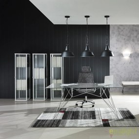 Vitrina cu rafturi din sticla WOW WHITE 2520 FTP