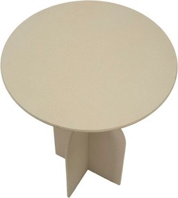 Măsuță auxiliară rotundă din metal ø 45 cm Dune – Mauro Ferretti