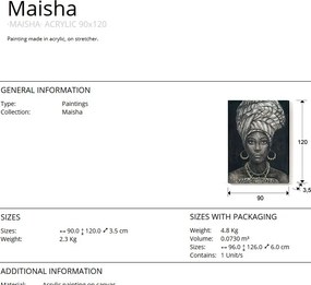 Tablou decorativ 90x120cm Maisha SV-206181