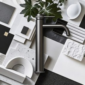 Baterie pentru baie Rea Lungo Grip Gun Grey high