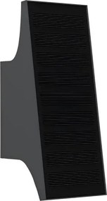 Viking - Aplică solară de perete LED dimabilă, 1,5W, 3,7V, IP65, 4000K, 2000 mAh