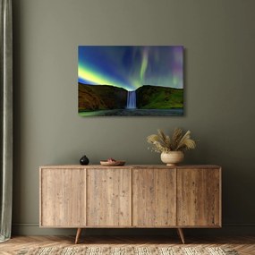 Tablou - Aurora Boreală în Islanda (90x60 cm)