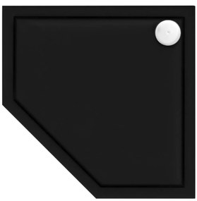 Cadita de dus Diamond Black 90x90 cm negru