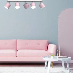 Spot DIXIE 5xGX53/11W/230V roz