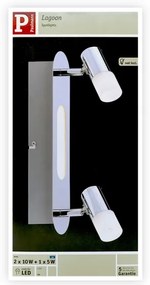 Paulmann 66647 - Spot LED 2xG9/10W/230V + LED/5W