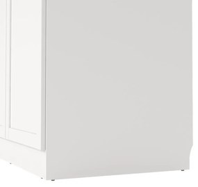 Șifonier alb 99x200x62 cm Billund – Tvilum