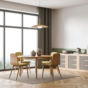 Lustra/Pendul LED design modern LIDIA auriu MA-8976