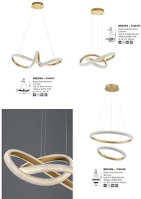 Lustra LED suspendata design modern MEDORA 41,5W