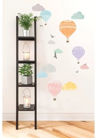 Set autocolante Ambiance Montgolfier